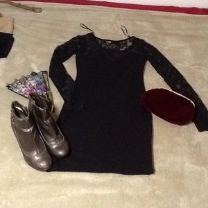 Little Black Lace Dress